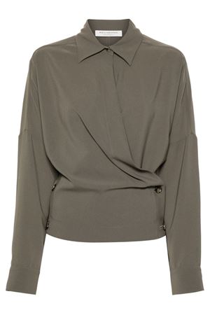 Olive green shirt PHILOSOPHY DI LORENZO SERAFINI | A021057190428